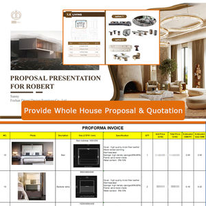 Muebles de dormitorio principal plano grande de lujo de fábrica, cama Premium personalizada, soluciones integrales para Villa <span class=keywords><strong>Penthouse</strong></span> Star Hotel - Product Image 4