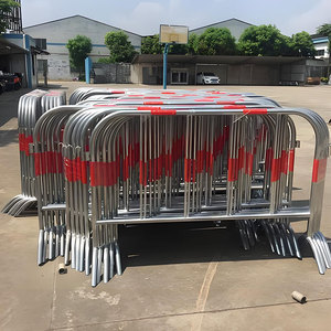 Barriere saldate pieghevoli adattabili affidabili per la sicurezza dei pedoni eventi di controllo della folla scherma - Product Image 5