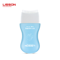 Bouteille vide personnalisable 80-150 ml avec peigne pour masque capillaire et huile, idéale pour l'emballage de sérum capillaire