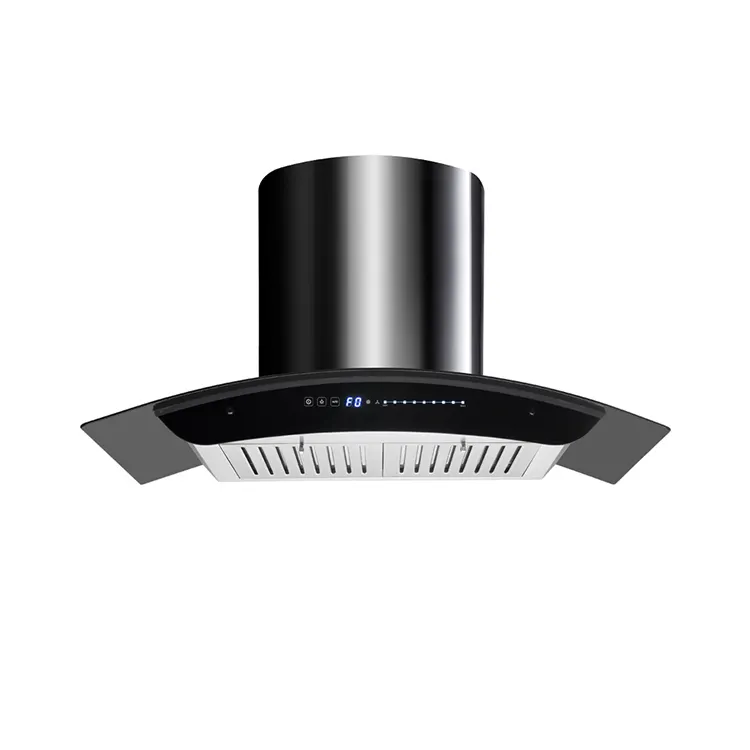 Range Hood Fume Extractor Dinding Baja Perak Daya Tahan Karat Warna Jenis Asal Model Tempat GUA Dipasang Voltase