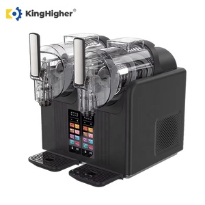 Máquina Comercial de Granizados de 2 Tanques, Multifuncional 6 en 1, Automática, de Sobremesa, para Bebidas Congeladas, Helados y <span class=keywords><strong>Alcohol</strong></span> - Product Image 3