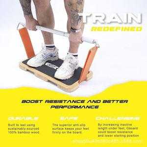 Tabla de Equilibrio Geku de Madera para Ejercicios de Piernas, Portátil, para Gimnasio en Casa - Product Image 4