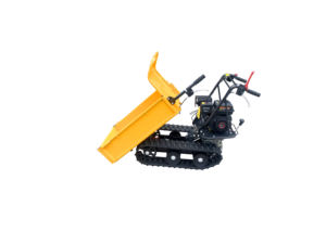 Mini-dumper hydraulique professionnel sur chenilles, fabriqué en Chine, <span class=keywords><strong>moteur</strong></span> <span class=keywords><strong>à</strong></span> essence, petit transporteur <span class=keywords><strong>à</strong></span> <span class=keywords><strong>moteur</strong></span> essence. - Product Image 6