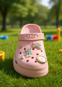 Sandali Zoccoli per Bambini con Spille Animate Taglia 19, Estivi in EVA per Ragazze - Product Image 2