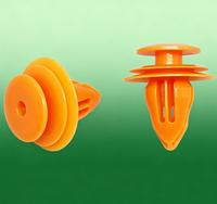 Nouveaux clips de fixation intérieurs et extérieurs de haute qualité pour voiture, rivets à pousser en nylon pour panneaux de porte, ailes, pare-chocs, coffre, garde-boue - Personnalisables