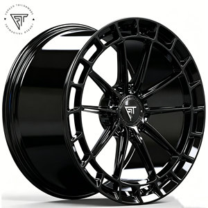 Jantes de course monobloc forgées en alliage bronze de 18, 19, 20 pouces, concaves, 5x114.3, 25 mm, pour voiture, 4 pièces, neuves, garantie 5 ans - Product Image 4