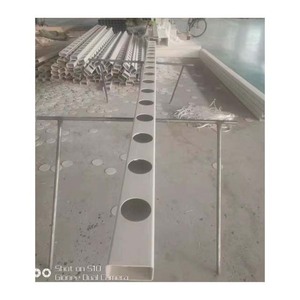 Tuyau carré en <span class=keywords><strong>PVC</strong></span> pour système hydroponique NFT, canal de drainage - Product Image 5