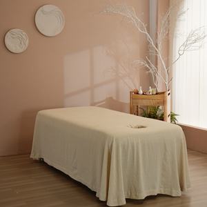 Ensemble <span class=keywords><strong>de</strong></span> draps <span class=keywords><strong>de</strong></span> table <span class=keywords><strong>de</strong></span> massage <span class=keywords><strong>en</strong></span> <span class=keywords><strong>flanelle</strong></span> <span class=keywords><strong>de</strong></span> coton blanc draps <span class=keywords><strong>en</strong></span> lin français - Product Image 2