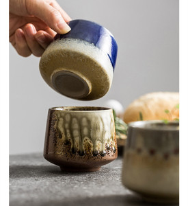 Tasse à café vintage personnalisable en céramique rustique pour le thé - Product Image 6