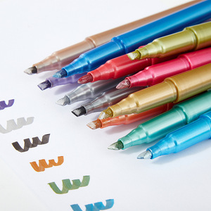 Marcadores de <span class=keywords><strong>Pintura</strong></span> para <span class=keywords><strong>Tela</strong></span> de 12 Colores, Rotuladores de <span class=keywords><strong>Pintura</strong></span> Textil Creativos para Pintar a Mano, Rotuladores para Calzado y Telas - Product Image 3