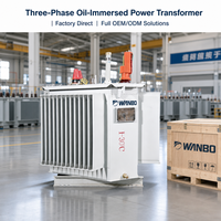 Transformateur de distribution en alliage amorphe personnalisé, directement de l'usine, à faible bruit, immergé dans l'huile, 60Hz/50Hz