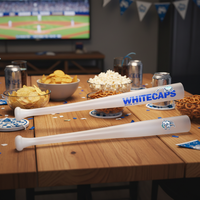 Verre à cocktail en plastique style batte de baseball, grande taille, qualité alimentaire, personnalisable avec LOGO, promotionnel, 24oz