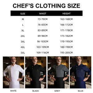 <span class=keywords><strong>Veste</strong></span> <span class=keywords><strong>de</strong></span> <span class=keywords><strong>Chef</strong></span> Brodé Luxe Léger pour Restaurant Occidental, Uniforme Personnalisé pour Cuisine Professionnelle, Anti-Huile et Respirant - Product Image 5
