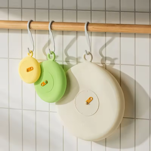 ชามซิลิโคนยืดได้แบบนำมาใช้ใหม่3ชิ้น, ฝาปิดซิลิโคนสำหรับเก็บอาหารเก็บความสดปิดผนึกกันฝุ่นสำหรับถ้วยกระป๋อง - Product Image 3