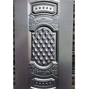Porta in Lamiera di Acciaio Zincato dal Design Elegante - Product Image 1