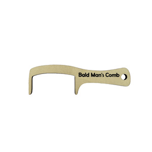 Pafu Nuevo <span class=keywords><strong>Peine</strong></span> de Madera <span class=keywords><strong>para</strong></span> Hombres <span class=keywords><strong>Calvos</strong></span>-Regalo Divertido de Mordaza Novedad <span class=keywords><strong>Peine</strong></span> de Madera Artesanal <span class=keywords><strong>PARA</strong></span> EL Cuidado DE LA Cabeza Calva y Bromas - Product Image 5