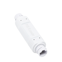 Extension PoE étanche 10/100Mbps 30W Transmission longue distance 1 en 1 jusqu'à 500M pour caméras IP extérieures
