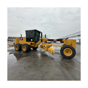 รถเกรดเดอร์ญี่ปุ่น CAT 140K มือสอง ชั่วโมงการใช้งานต่ำ เครื่องยนต์เดิม ปั๊ม มอเตอร์ แบริ่ง รถตีนตะขาบ อุปกรณ์ก่อสร้างเคลื่อนย้ายดิน - Product Image 5