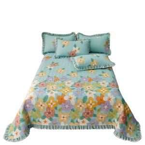 Housse de lit 100% coton, 3 pièces, avec une couette d'été et <span class=keywords><strong>deux</strong></span> taies d'oreillers, <span class=keywords><strong>pour</strong></span> la maison et l'hôtel - Product Image 1