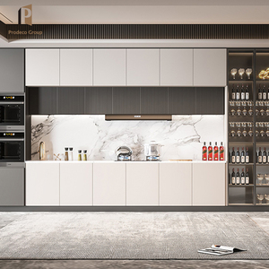 Prodeco personalizzazione mobili alta lucentezza promozionale OEM basso prezzo mobile maniglia della <span class=keywords><strong>cucina</strong></span> <span class=keywords><strong>Base</strong></span> con armadi rubinetto - Product Image 1