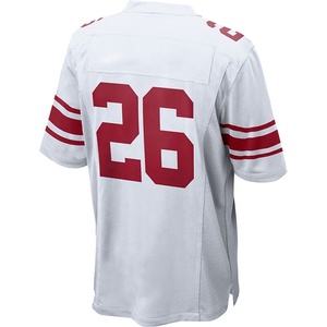 Maillot de football américain personnalisé de haute qualité en sergé Polyjet, dernier design, 100 % polyester, grande taille, devant - Product Image 3