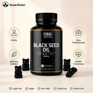 Gommose a base vegetale con probiotici, collagene, pepe, cocco, olio di semi neri e Omega 3, senza aromi artificiali - Product Image 2