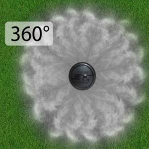 Aspersor emergente EVERGREEN Rotator, el mejor con la garantía más larga, para <span class=keywords><strong>riego</strong></span> <span class=keywords><strong>de</strong></span> jardín, subterráneo, ajustable 360 grados - Product Image 3