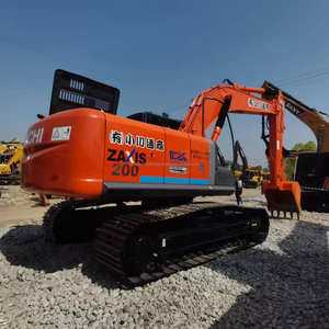 Excavatrice Hitachi Zx 200 d'occasion, faible nombre d'heures de travail, Hitachi 200 d'occasion, 20 tonnes, excavatrice hydraulique sur chenilles en vente - Product Image 5