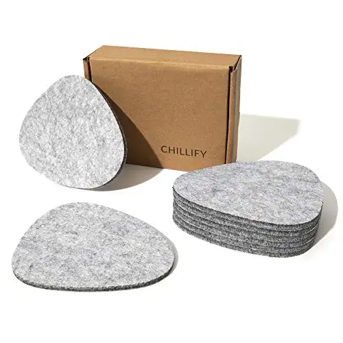Felt Coaster Cup Holder Irregular Geometric Non woven Drink Coasters Home Dining Room Decor Table Decoration Accessories