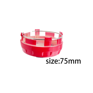 75mm noir rouge surélevé voiture style roue centre capuchon <span class=keywords><strong>moyeu</strong></span> couvre Badge voiture accessoires pour <span class=keywords><strong>Mercedes</strong></span> Benz <span class=keywords><strong>AMG</strong></span> A0004000900 - Product Image 3