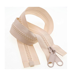 Fermeture éclair en plastique à glissière autobloquante, fermeture éclair en résine de haute qualité, fabricant sur mesure, couleur et taille personnalisées, fermeture éclair en plastique pour vêtements, sacs - Product Image 1