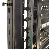 Gcabling Armoire de serveur de données 19 pouces, rack au sol, 32U 33U 42U, 4 poteaux, ouvert pour réseaux