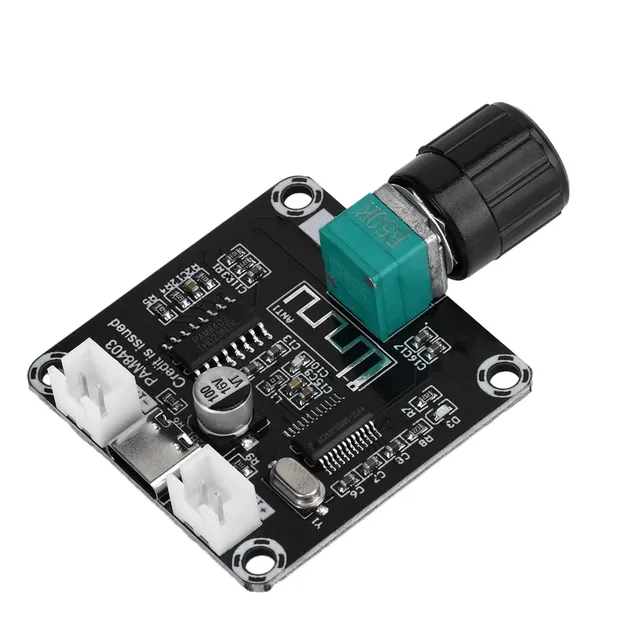 Mini PAM8403 DC5V XH-A159 BT Digital Amplifier Board with Adjustable Volume Amplifier Module 5W+5W Type-C