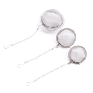 Filtres d'infuseur de boule de thé de maille d'acier inoxydable - Product Image 1