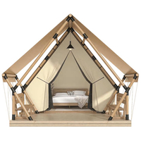 Carpa de Camping de Lujo del Tamaño de un Palacio |   Diseño de Cabaña Tipo Resort con Ventilación Inteligente |   Refugio Premium Resistente a la Intemperie para Glamping Familiar