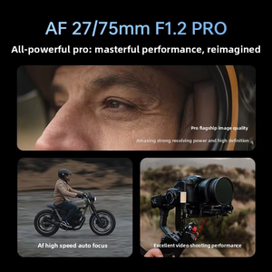Objectif automatique à grande ouverture F1.2 Pro à mise au point fixe standard pour <span class=keywords><strong>appareil</strong></span> <span class=keywords><strong>photo</strong></span> hybride à monture X/E/Z - Product Image 4