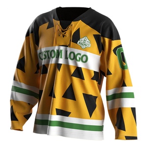Maillots de hockey personnalisés de luxe pour adultes, hommes et femmes, uniformes d'équipe d'entraînement, vêtements de rue, impression personnalisée de Noël - Product Image 1