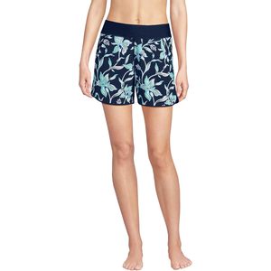 FOXA Pantalones cortos de baño para mujer de 5 pulgadas de secado rápido con cintura elástica - Product Image 1