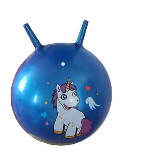 Bóng Đồ Chơi Nhảy Pvc Bơm Hơi Vui Nhộn Cho Trẻ Em Có Tay Cầm Phễu - Product Image 1