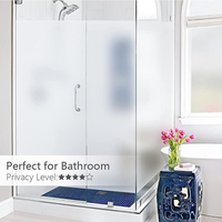 Hot Selling Badezimmer Home Office Selbst gebrauch Wasserdichte PVC-Klebe folie Datenschutz Glas Matti erte dekorative Fenster folie