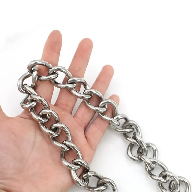 High Quality Metal Twist Link Chain