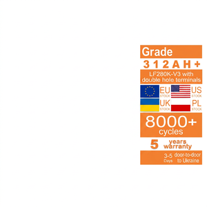 แบตเตอรี่ LiFePO4 12.8V 51.2V รุ่น MB31 MB56 ความจุ 280Ah 304Ah 314Ah สำหรับรถบ้าน เรือ และระบบสำรองพลังงาน มีสินค้าในสต็อกที่ EU โปแลนด์ - Product Image 1
