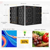 LED Video Duvarı Dış Mekan P2.9-P10.42 Tam Renkli SMD Alüminyum Kabin IP66 Su Geçirmez Duvara Monte Ultra İnce 6000cd LED Ekran