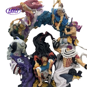 16 Estilos de Figuras Acrílicas de Anime de One Piece, Decoración de Escritorio, <span class=keywords><strong>Luffy</strong></span>, Zoro, Sanji, <span class=keywords><strong>Nami</strong></span>, Modelo de <span class=keywords><strong>Cosplay</strong></span>, Placa Decorativa, Regalo, Ace, Sabo - Product Image 4