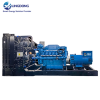 Groupe électrogène au gaz naturel Yuchai 700 kW Triphasé 400 V 850 kVA Groupe électrogène industriel Moteur YC12VTD1150N-D30 pour centre de données modulaire