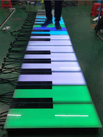 Venta directa de fábrica Interior Exterior LED Piano Interactivo DJ Pista de baile Musical para Game Play Park Party