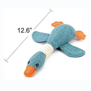 Popolare durevole robusto giocattolo di anatra accessori per cani cigolanti giocattolo estrema oca giocattoli per cuccioli che giocano - Product Image 2