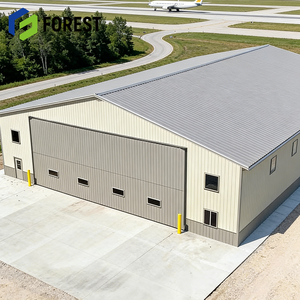 Hangar d'avion en structure métallique haute résistance personnalisé, résistant aux tremblements de terre, pour la logistique aérienne, prix compétitif - Product Image 1