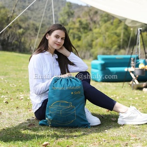 Furniture Custom LOGO Single <b>Sofa</b> One-touch Automatic Inflatable <b>Sofa</b> Armchair - Product Image 6