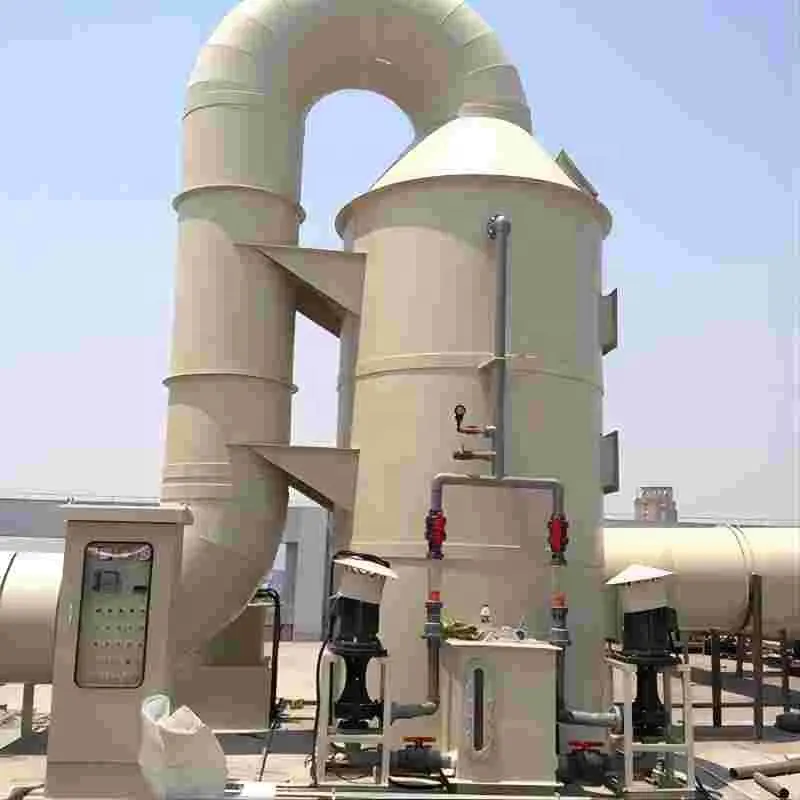 Filtre gaz ekipmanları karbon çelik paslanmaz çelik pp sprey kulesi
